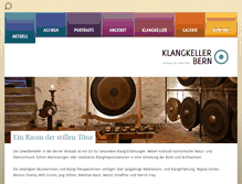 Tablet Screenshot of klangkeller.ch